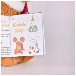 Doudou & Compagnie Assortiment de 6 peluches Les Souris Boules de Neige Multicolore