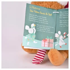 Doudou & Compagnie Assortiment de 6 peluches Les Souris Boules de Neige Multicolore