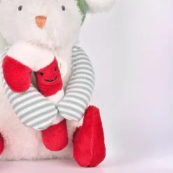 Doudou & Compagnie Assortiment de 6 peluches Les Souris Boules de Neige Multicolore