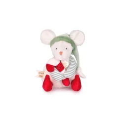 Doudou & Compagnie Assortiment de 6 peluches Les Souris Boules de Neige Multicolore