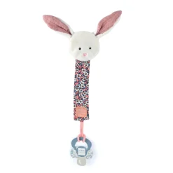 Doudou & Compagnie Attache sucette Bohaime assortis 18 cm