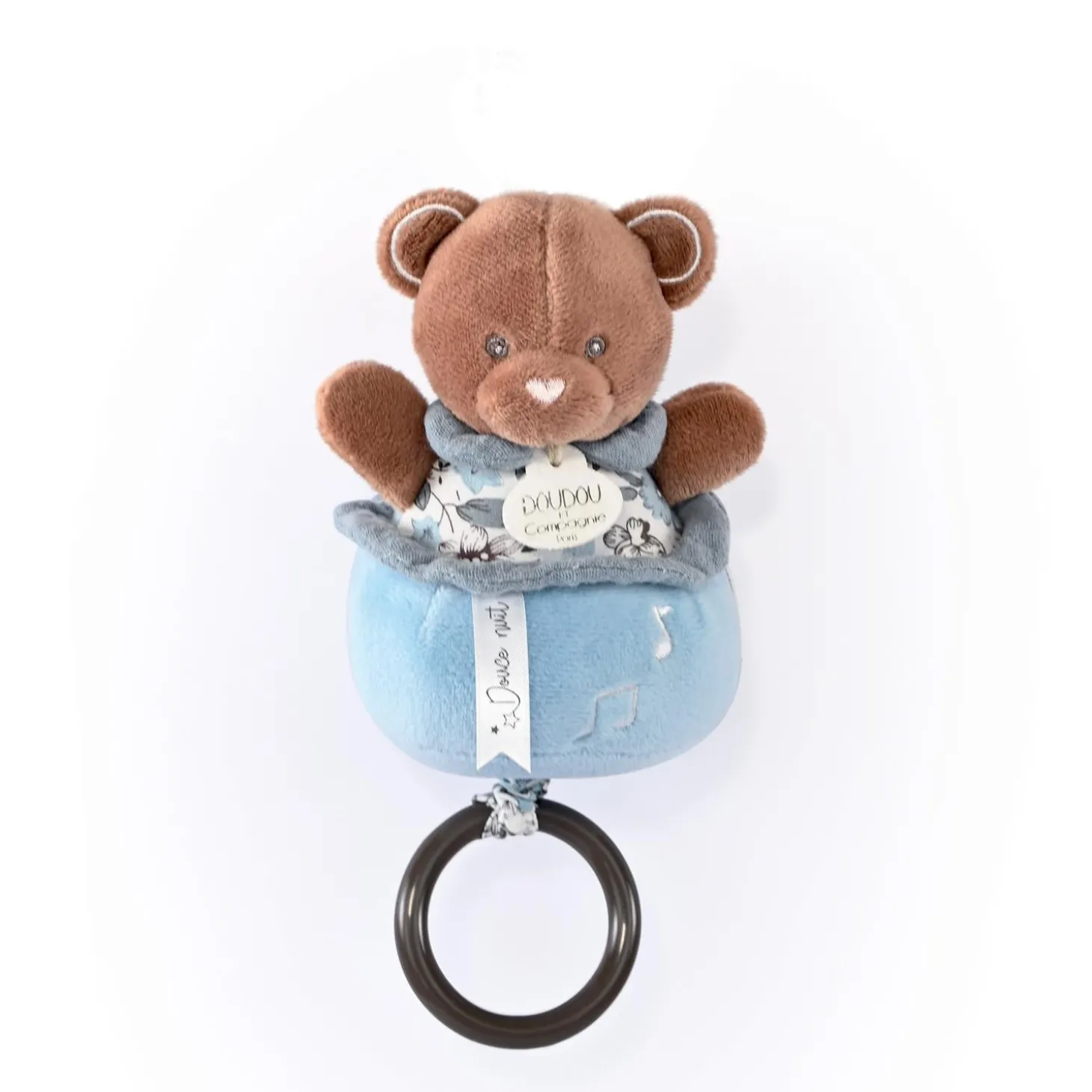Doudou & Compagnie Boite à musique Boh'Aime Ours 20 cm