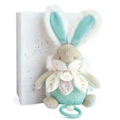 Doudou & Compagnie                    Boite à musique Lapin de sucre    Vert