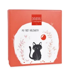 Doudou & Compagnie Chaussons Chat Noir 0-6 mois