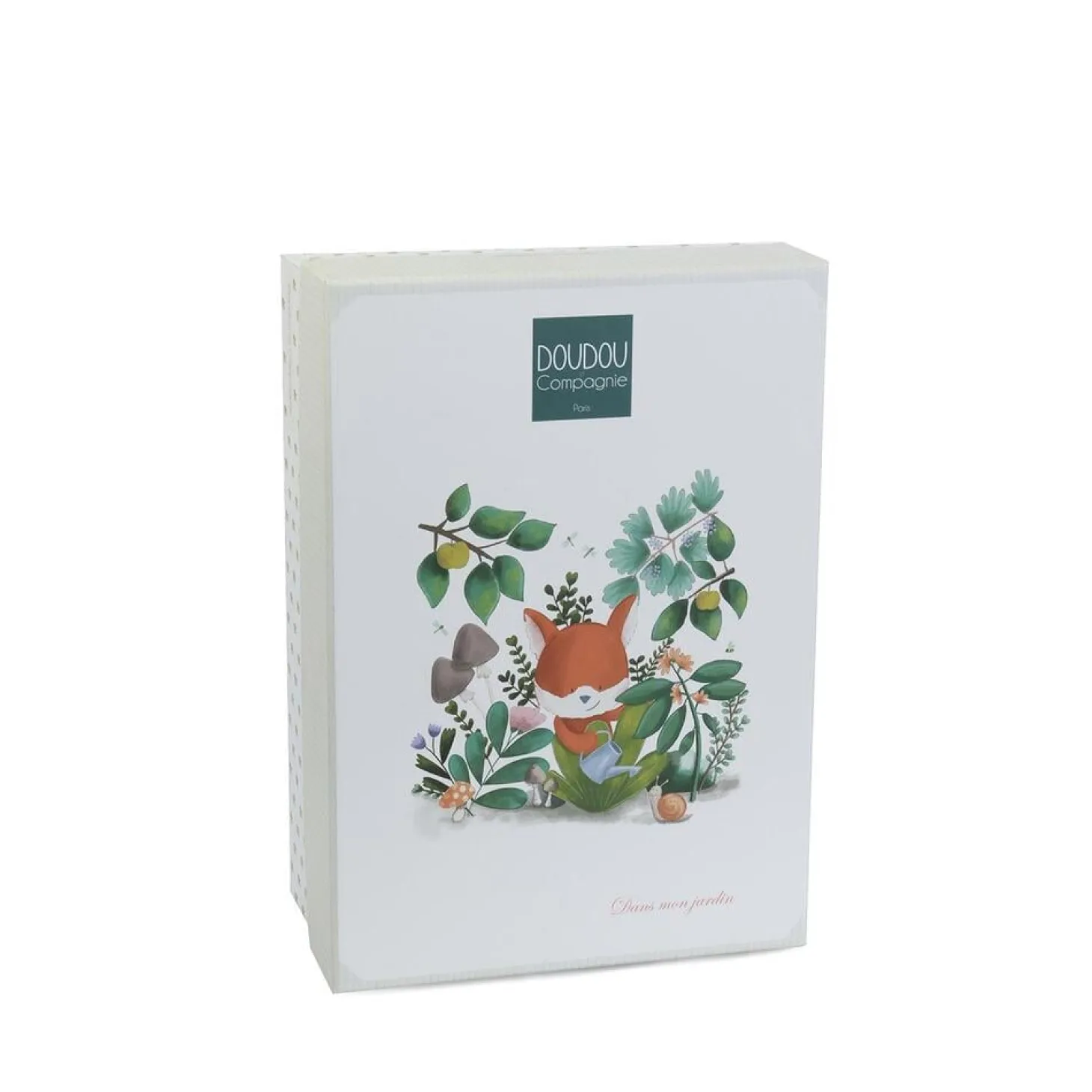 Doudou & Compagnie Doudou attache-sucette Romarin Le Renard Multicolore 19 cm