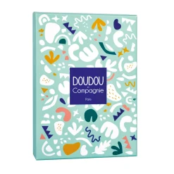 Doudou & Compagnie Doudou attache sucette Les calinosaures Bleu 23 cm