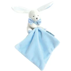 Doudou & Compagnie                    Doudou avec mouchoir Lapin    10 cm