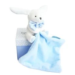 Doudou & Compagnie                    Doudou avec mouchoir Lapin    10 cm