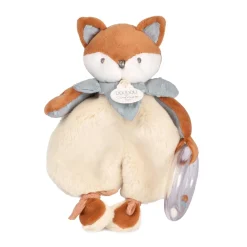 Doudou & Compagnie                    Doudou avec hochet Timo    Orange