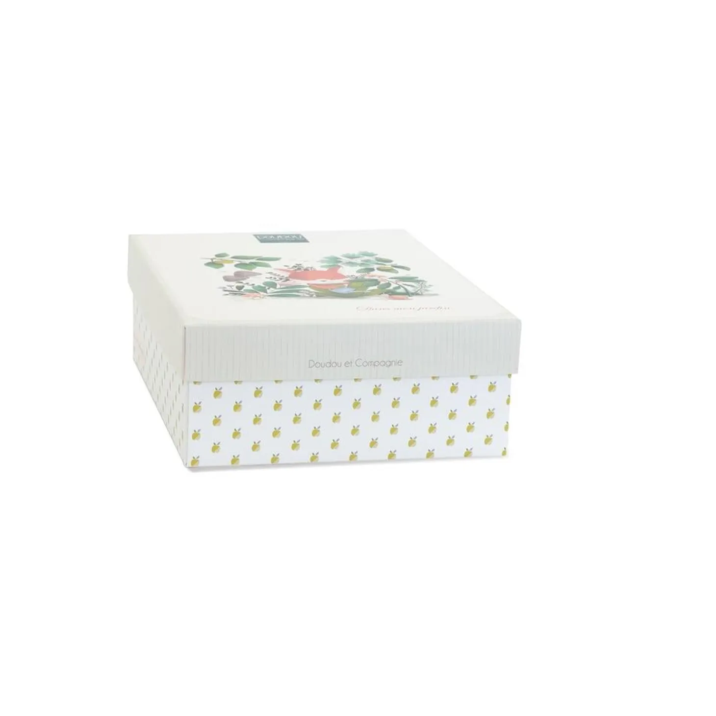 Doudou & Compagnie Doudou hochet Romarin Le Renard Multicolore 21 cm