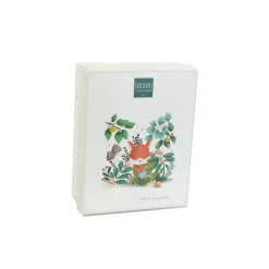 Doudou & Compagnie Doudou hochet Romarin Le Renard Multicolore 21 cm