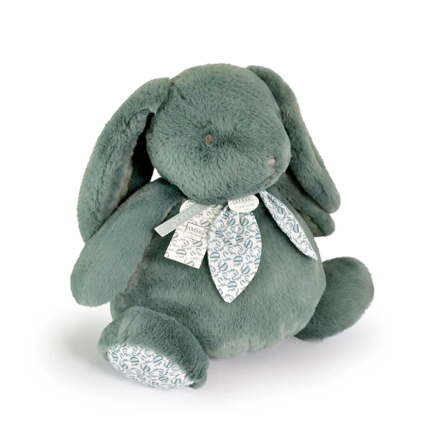 Doudou & Compagnie Doudou lapin pantin Vert