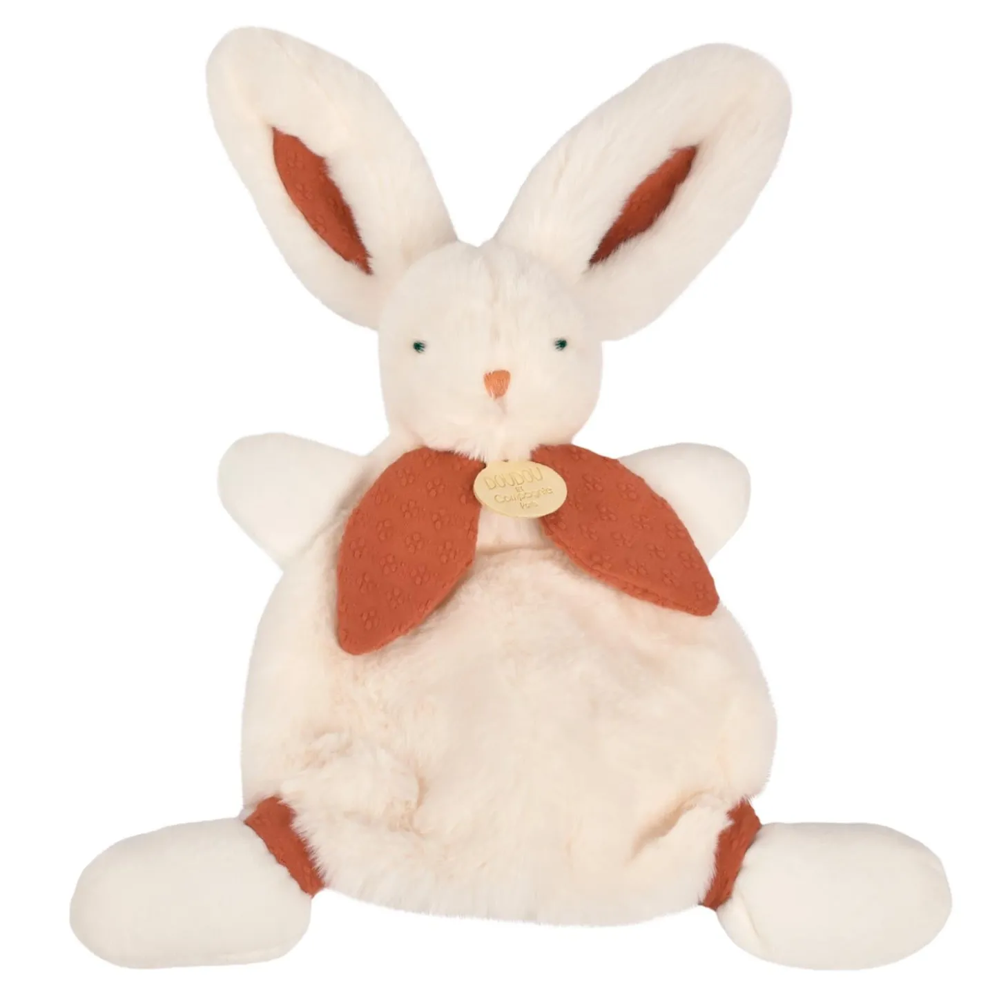 Doudou & Compagnie Doudou Lapin Bonbon Terracotta Naissance +