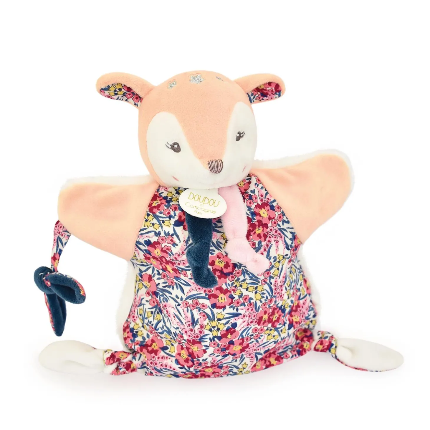 Doudou & Compagnie Doudou marionnette foan Boh'aime Rose