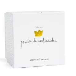 Doudou & Compagnie Doudou pantin avec mouchoir Ours petit roi 10 cm