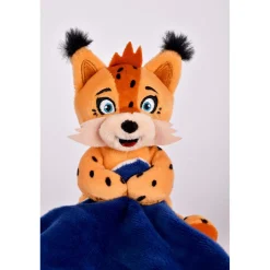 Doudou & Compagnie Doudou Pantin Germain le Lynx PSG Bleu Marine