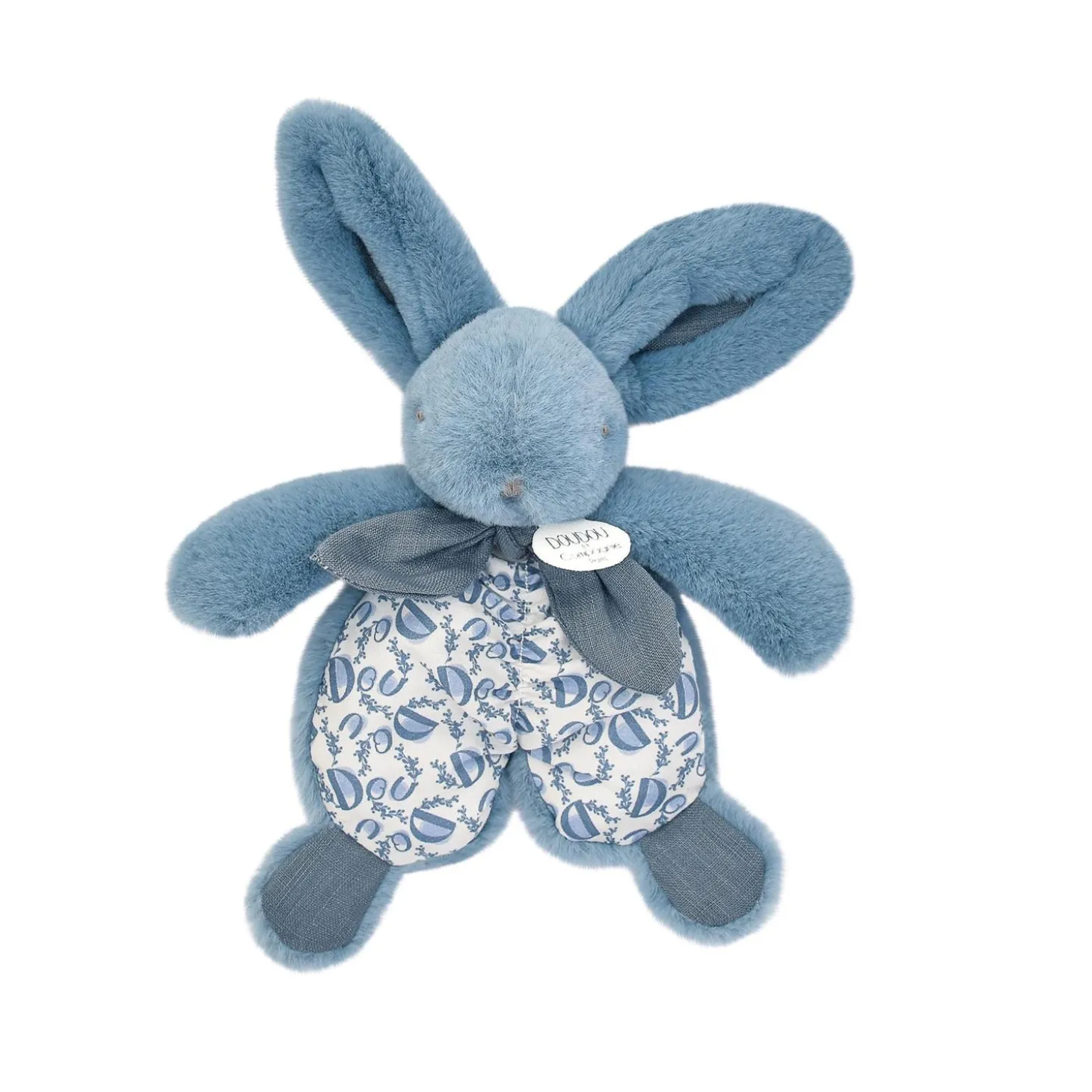 Doudou & Compagnie Doudou petit lapin Bleu