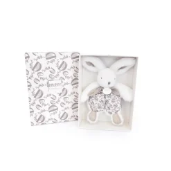 Doudou & Compagnie Doudou petit lapin Blanc
