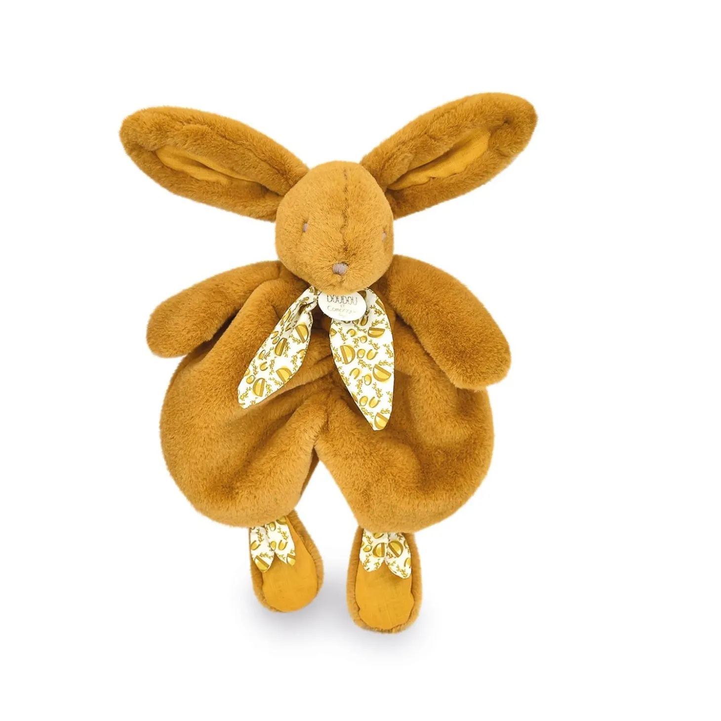 Doudou & Compagnie Doudou plat lapin Jaune
