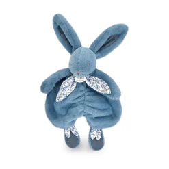 Doudou & Compagnie Doudou plat lapin Bleu