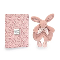 Doudou & Compagnie                    Doudou plat lapin    Rose