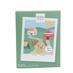 Doudou & Compagnie                    Les Doudous de la ferme avec boites sonores    Multicolore            17 cm