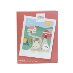 Doudou & Compagnie                    Les Doudous de la ferme avec boites sonores    Multicolore            17 cm