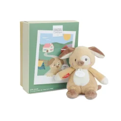 Doudou & Compagnie                    Les Doudous de la ferme avec boites sonores    Multicolore            17 cm