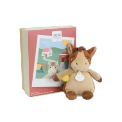 Doudou & Compagnie                    Les Doudous de la ferme avec boites sonores    Multicolore            17 cm