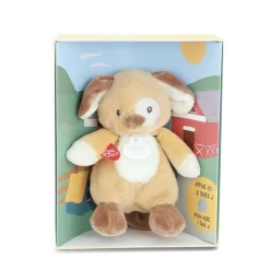 Doudou & Compagnie                    Les Doudous de la ferme avec boites sonores    Multicolore            17 cm