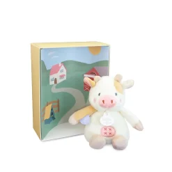 Doudou & Compagnie                    Les Doudous de la ferme avec boites sonores    Multicolore            17 cm