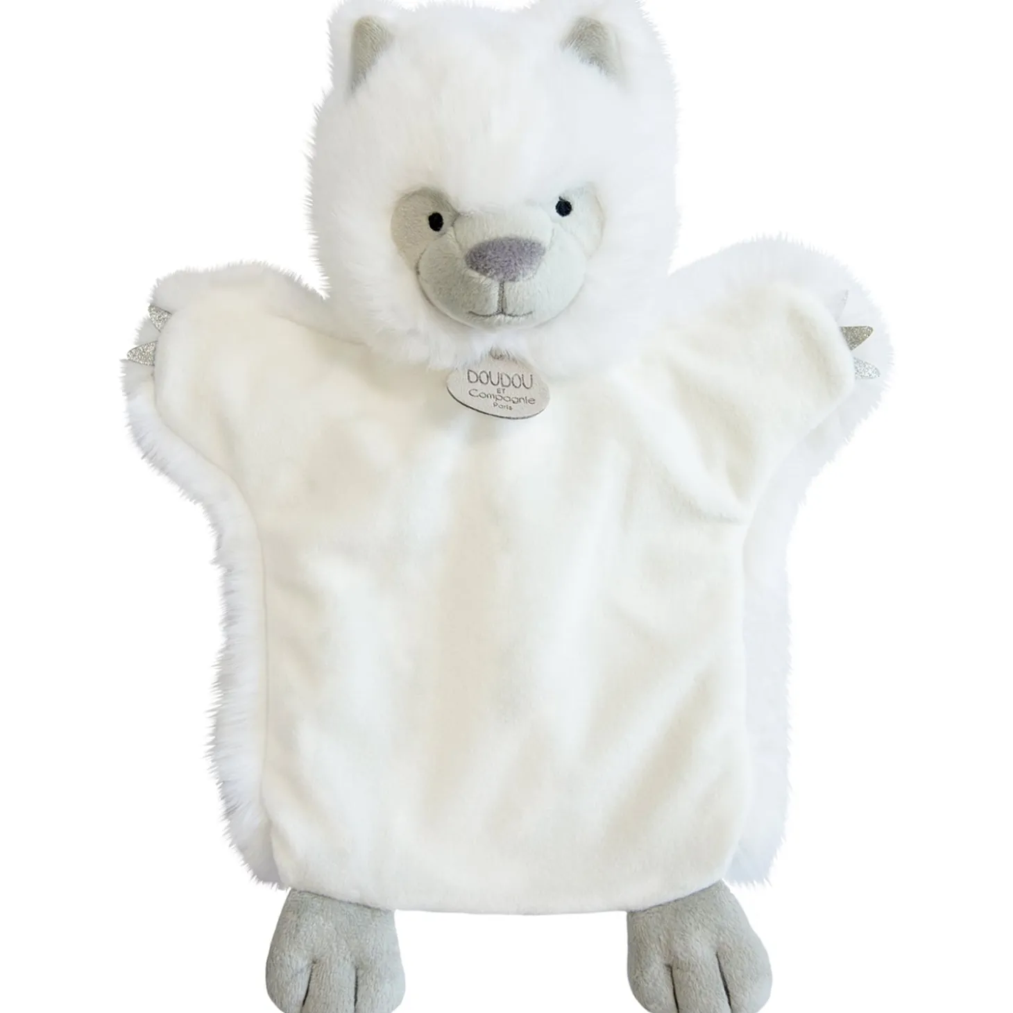 Doudou & Compagnie Marionette Blanc 25 cm