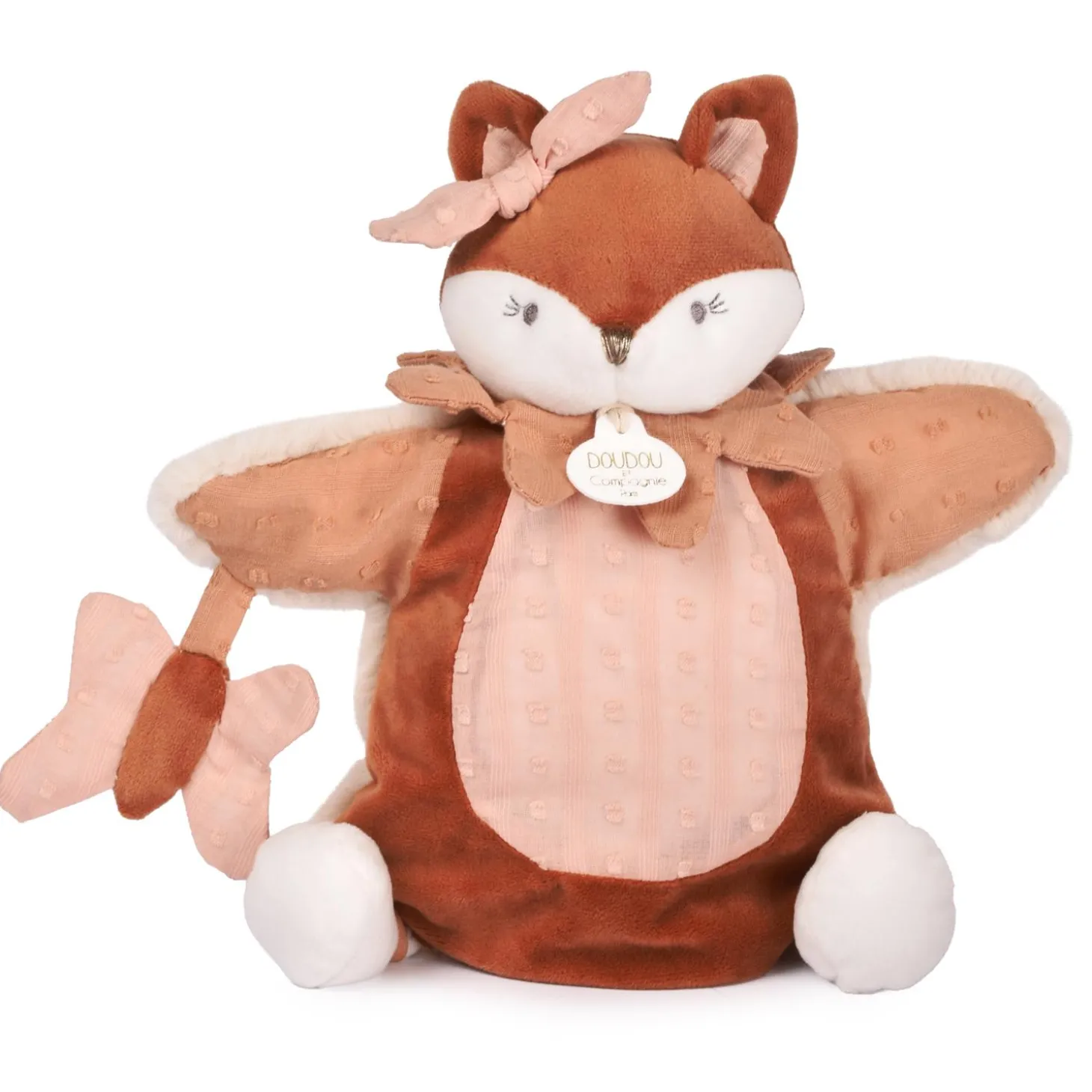 Doudou & Compagnie Marionette Mina Marron Naissance +
