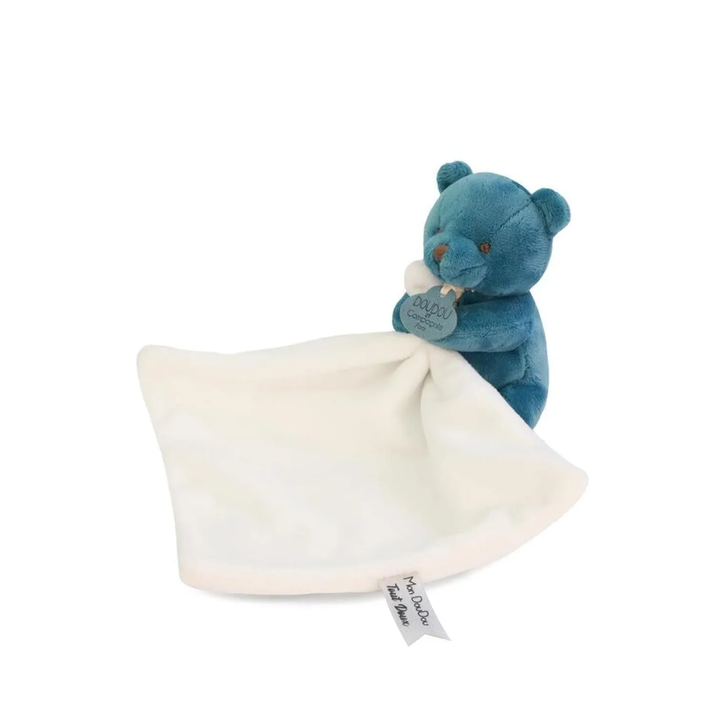 Doudou & Compagnie Mon petit ourson assortis par 8 Multicolore 10 cm
