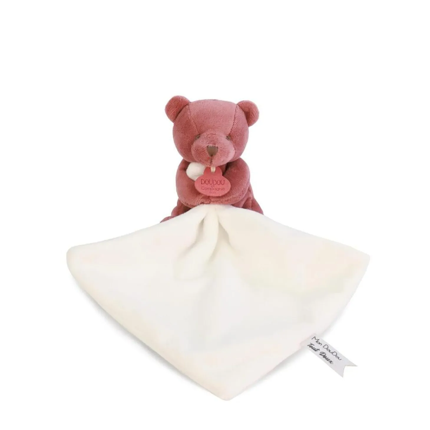 Doudou & Compagnie Mon petit ourson assortis par 8 Multicolore 10 cm