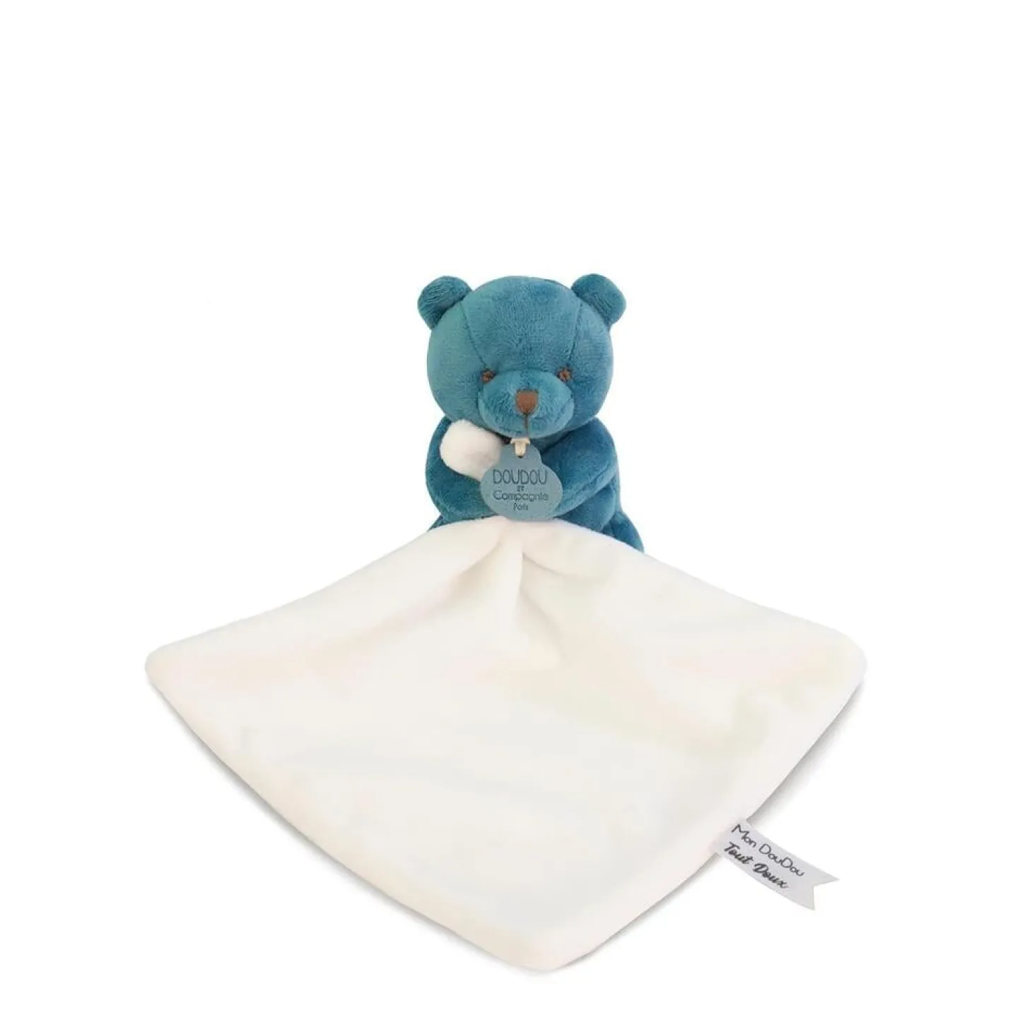 Doudou & Compagnie Mon petit ourson assortis par 8 Multicolore 10 cm