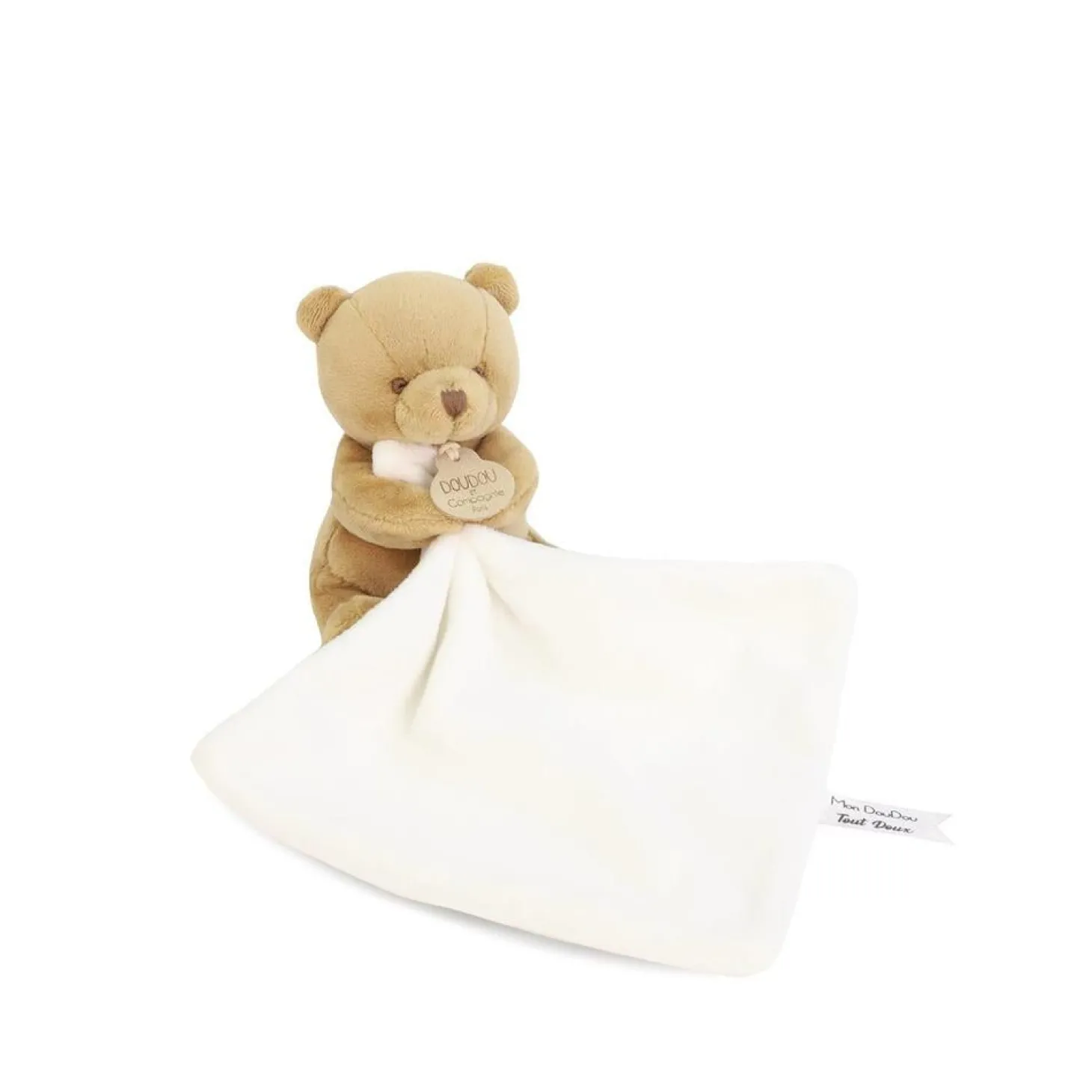 Doudou & Compagnie Mon petit ourson assortis par 8 Multicolore 10 cm