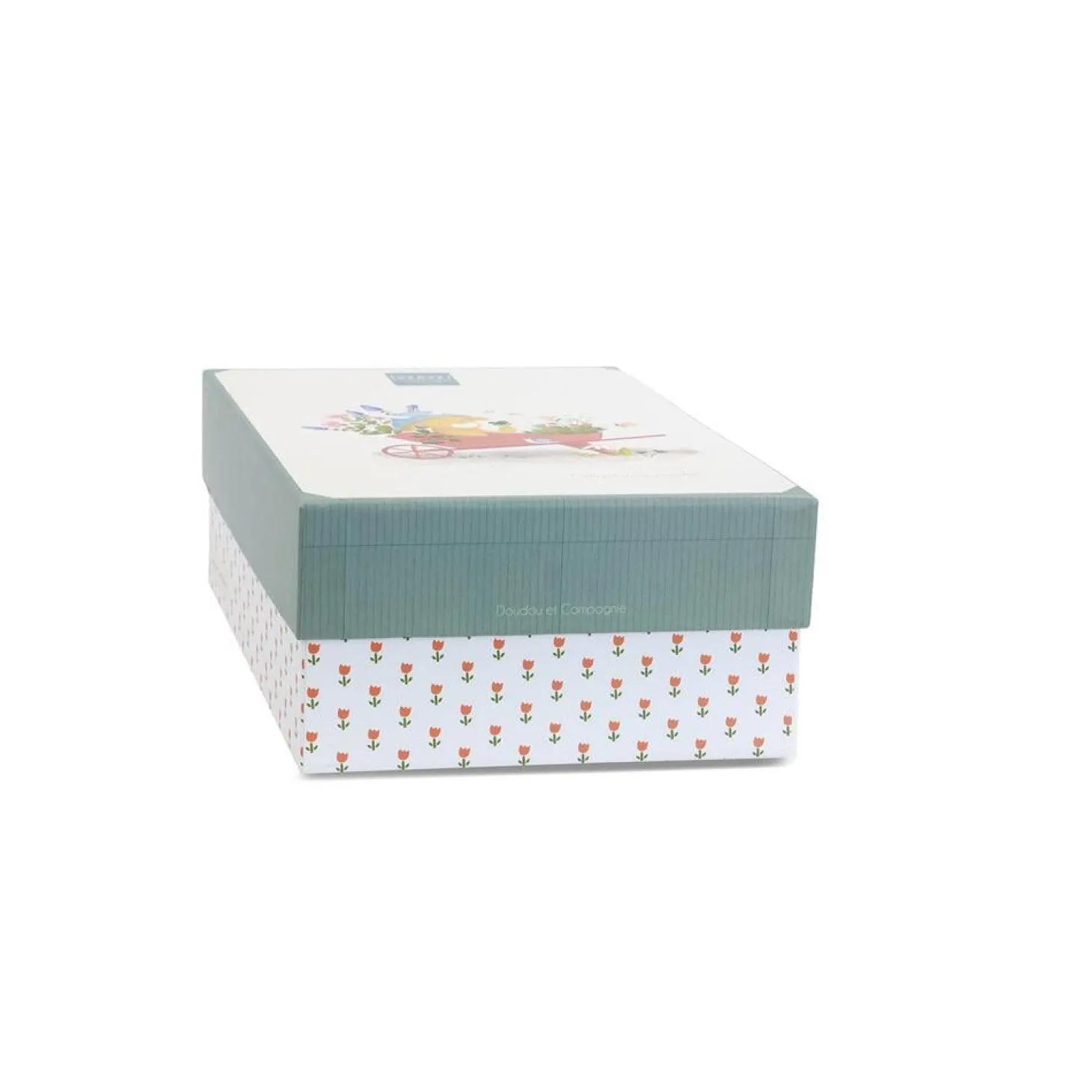 Doudou & Compagnie Pantin avec doudou Aneth La vache Multicolore 28 cm