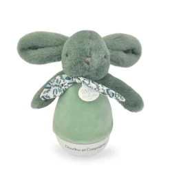 Doudou & Compagnie                    Peluche musicale Lapin Culbuto    Vert