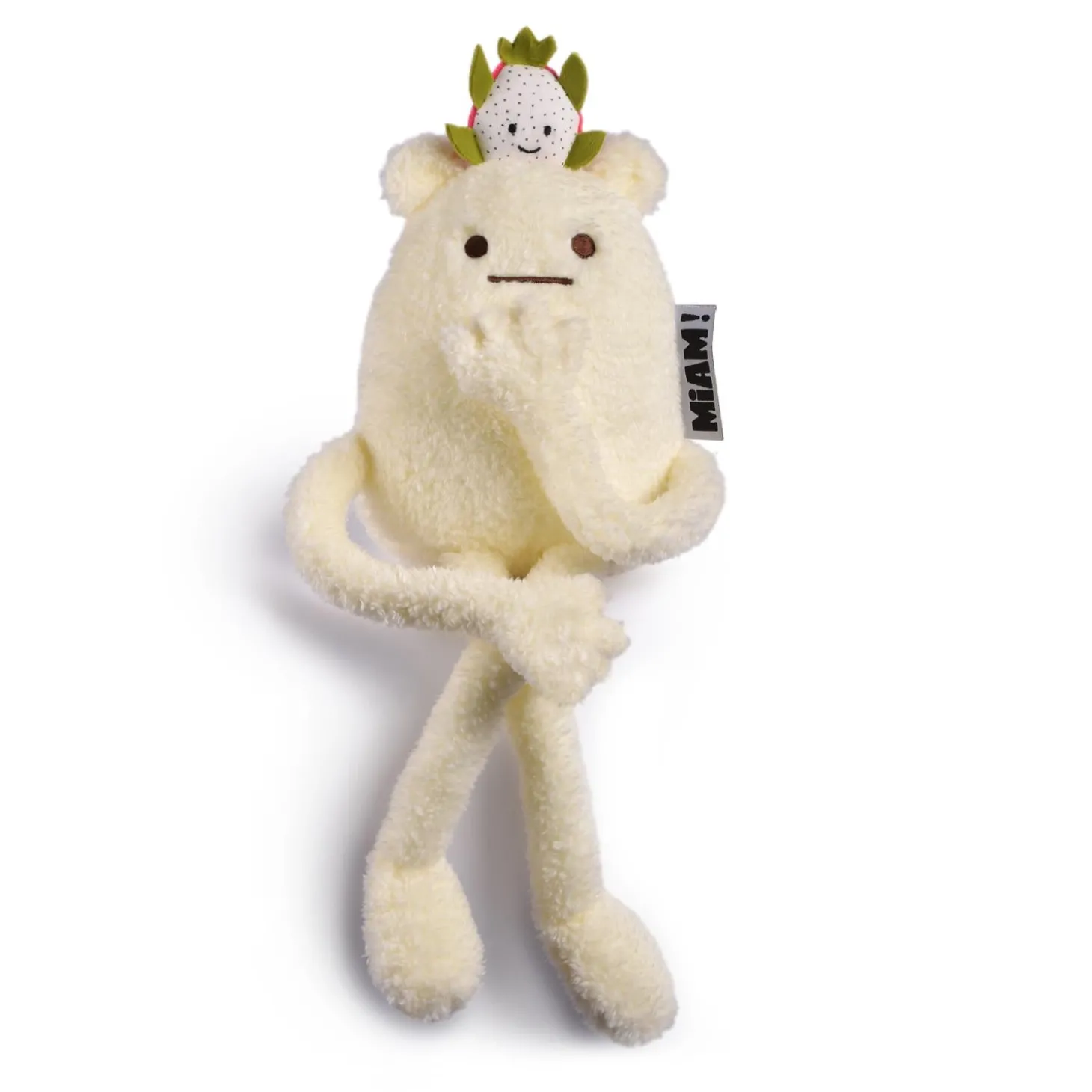 Doudou & Compagnie Peluche No name Miam Blanc fruit du dragon 40 cm