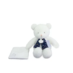 Doudou & Compagnie                    Peluche ours pantin clair de lune    Blanc            30 cm