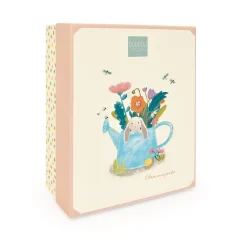 Doudou & Compagnie                    Peluche pantin lapin ciboulette    Rose