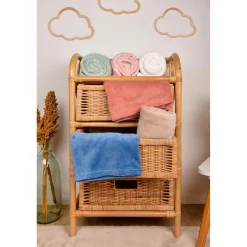 Doudou & Compagnie                    Plaid douceur    Beige            70x100 cm