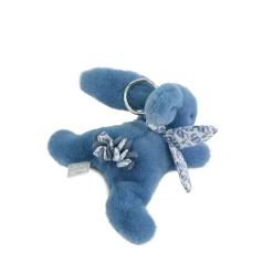 Doudou & Compagnie Porte-clés bijoux de 6 sacs assortis Lapin doudou Multicolore 16 cm
