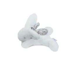 Doudou & Compagnie Porte-clés bijoux de 6 sacs assortis Lapin doudou Multicolore 16 cm