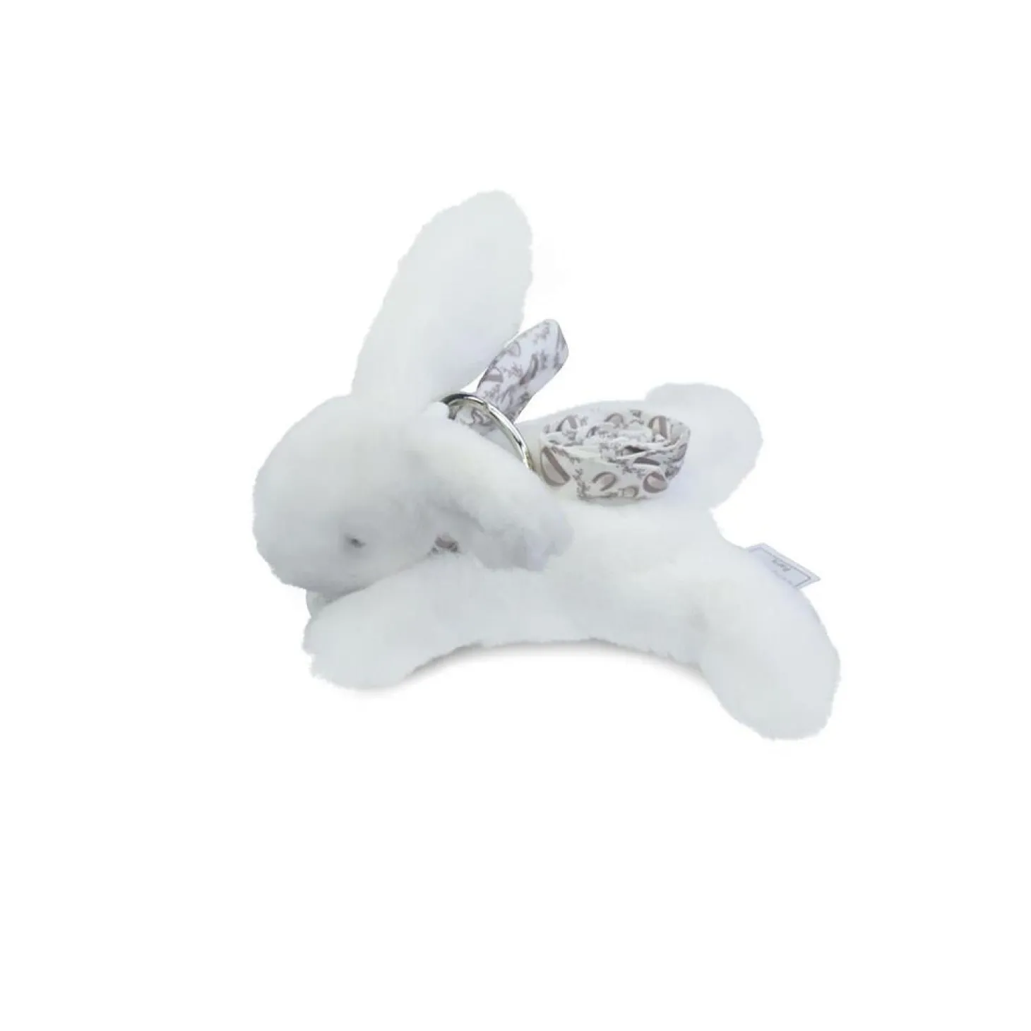 Doudou & Compagnie Porte-clés bijoux de 6 sacs assortis Lapin doudou Multicolore 16 cm