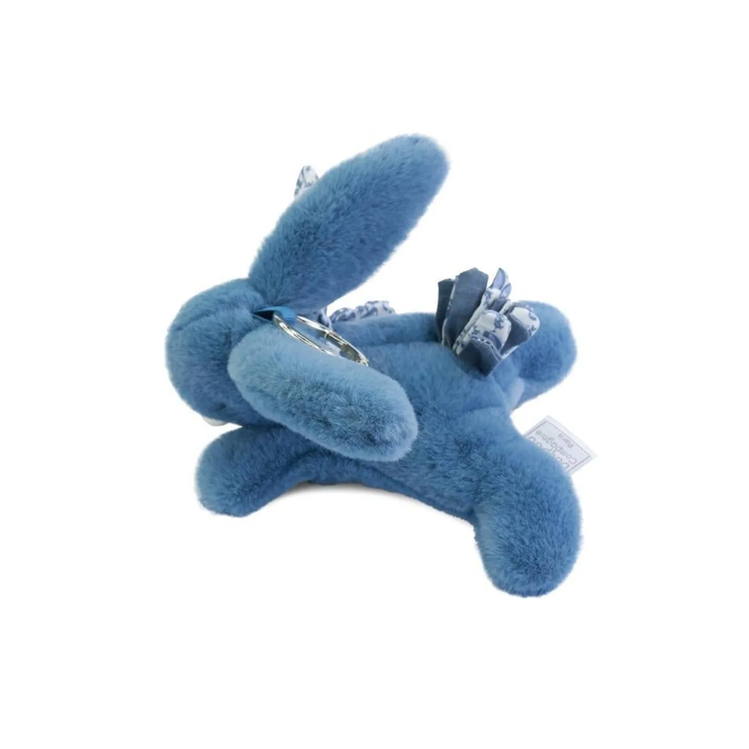 Doudou & Compagnie Porte-clés bijoux de 6 sacs assortis Lapin doudou Multicolore 16 cm
