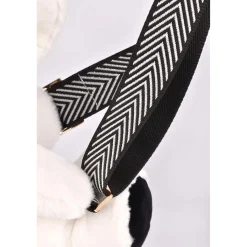 Doudou & Compagnie                    Sac Doudou Chien    Blanc Et Noir            30
