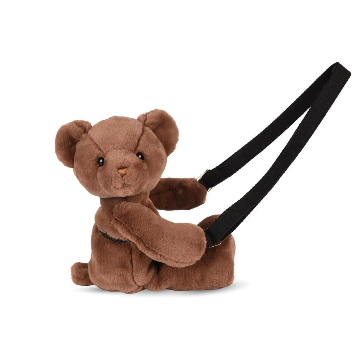 Doudou & Compagnie Sac Nounours Marron glacé 30 cm