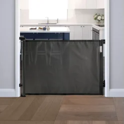 Dreambaby Barrière de sécurité Rétractable Extra Haute Noir